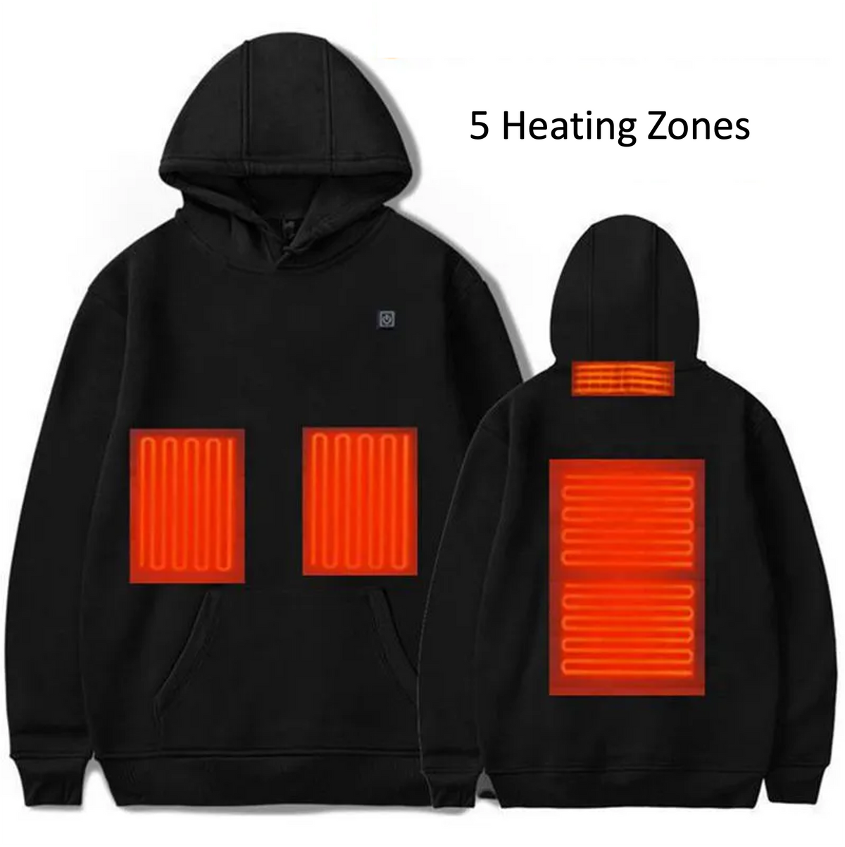 Glowy in Black with Heat Zones