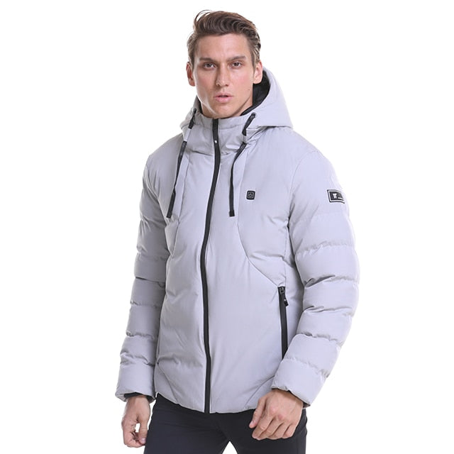 SUBZERO - Heated Jacket in Light Grey