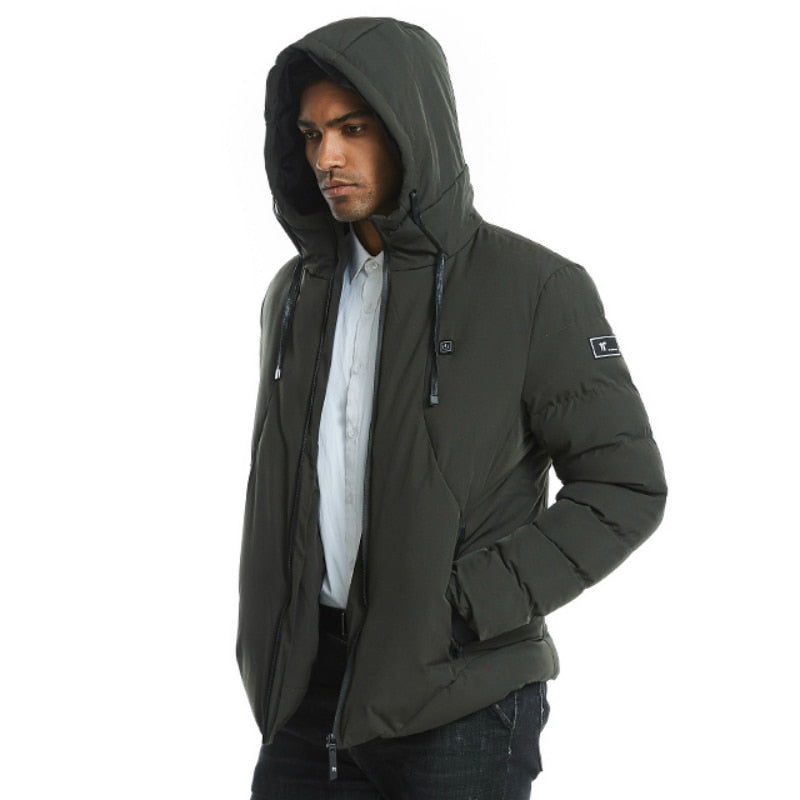 SUBZERO - Heated Jacket in Navy Green